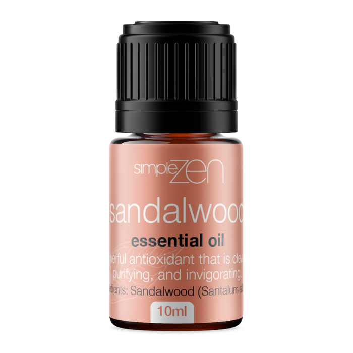 Simple Zen Sandalwood Essential Oil 10ml | Gifts for Mum | Giftbox Australia Simple Zen Sandalwood Essential Oil 10ml| Gifts for Mum | Giftbox Australia
