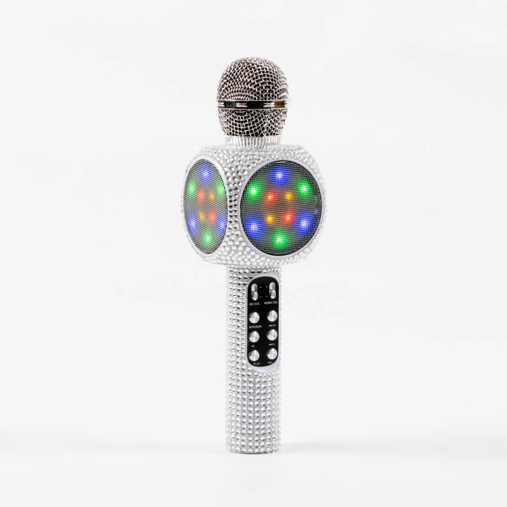 Bluetooth Wireless Glitz Microphone & Speaker| Tech Gifts | Giftbox Australia Bluetooth Wireless Glitz Microphone & Speaker| Tech Gifts | Giftbox Australia