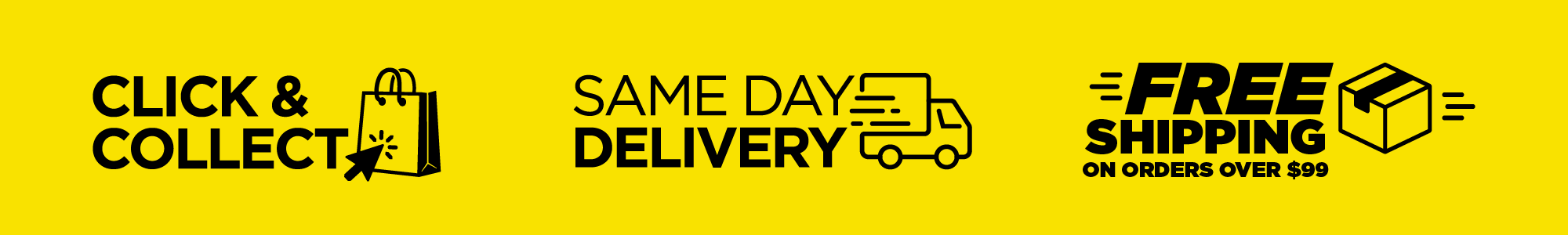 Enjoy free shipping on orders over $99, same-day delivery for those last-minute needs, and Click & Collect for added convenience at Giftbox Australia Enjoy free shipping on orders over $99, same-day delivery for those last-minute needs, and Click & Collect for added convenience.