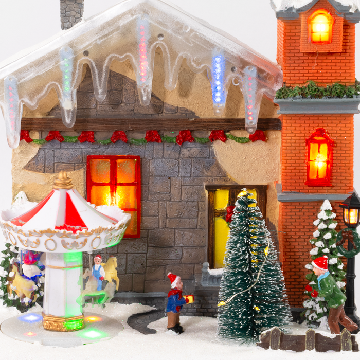 Christmas Village Scene with Icicles | Gifts for Mum | Giftbox Australia Christmas Village Scene with Icicles | Gifts for Mum | Giftbox Australia